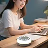 Handheld Music Sleep Instrument 4 Sleeps Timer Portable Sound Machine for Sleep Baby 8-Color Night Light with 27 Sounds for Office Privacy Travel