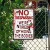 No Trespassing - Metal Tin Signs(8*12Inch/12*16Inch)