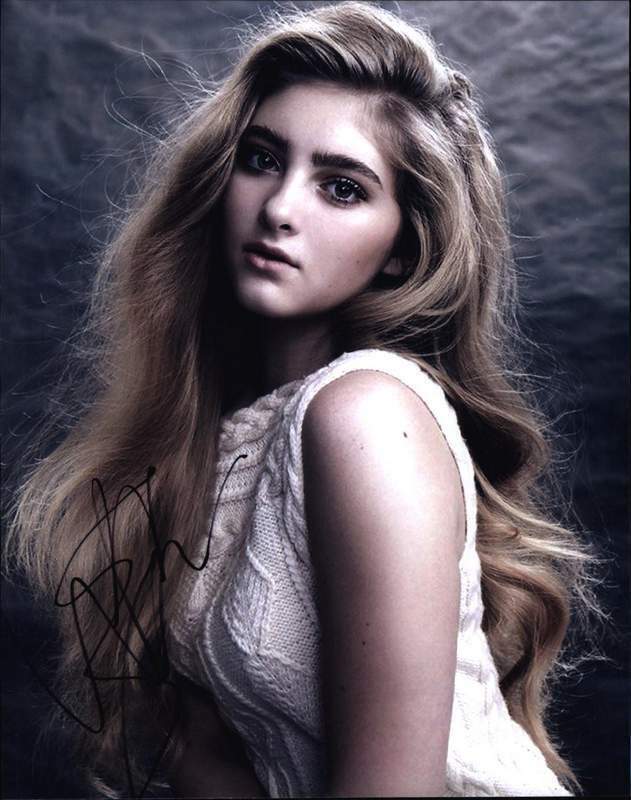 Willow Shields authentic signed celebrity 8x10 Photo Poster painting W/Cert Autograph 777