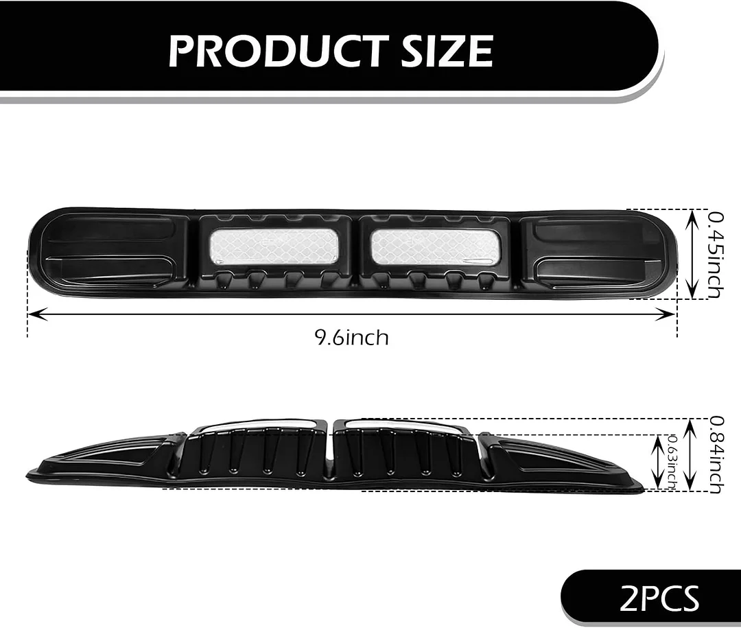 Car bumper protection strip, anti-collision foldable bumper protection strip, with strong reflective patches