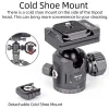 Mini Portable Micro Single Camera Desktop Mobile Phone Stand Expansion Panoramic Gimbal Travel Photography Live Climbing Telescopic Small Folding Aluminum Alloy Tripod