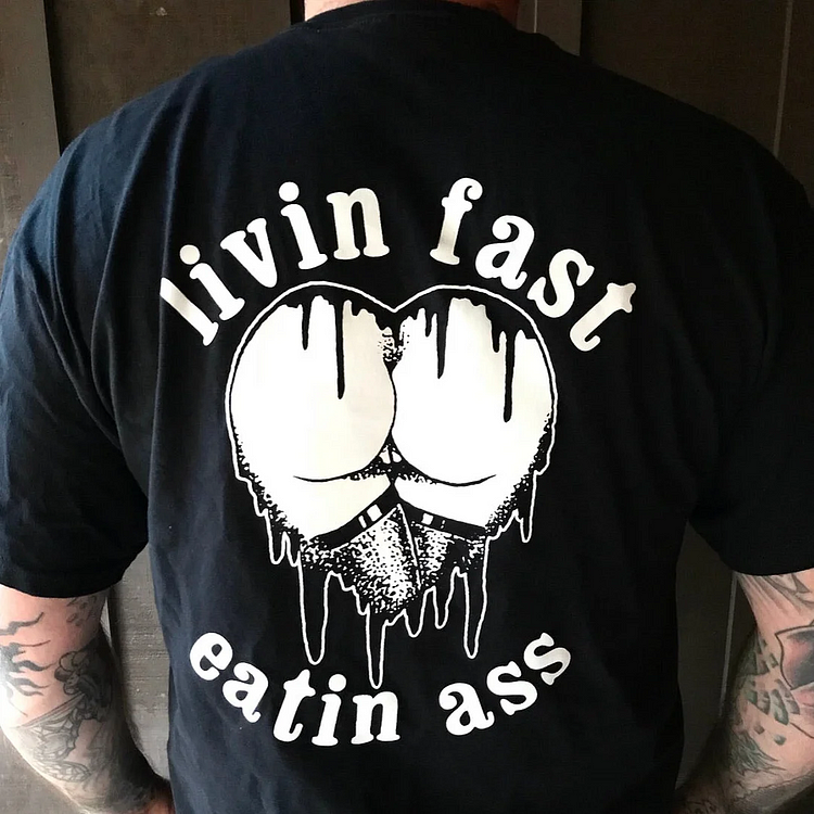 Livin Fast Eatin XX T-shirt