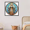 【Clearance Sale】Jesus Virgin Glass Painting-Paint by Numbers Acrylic Painting 40*40CM