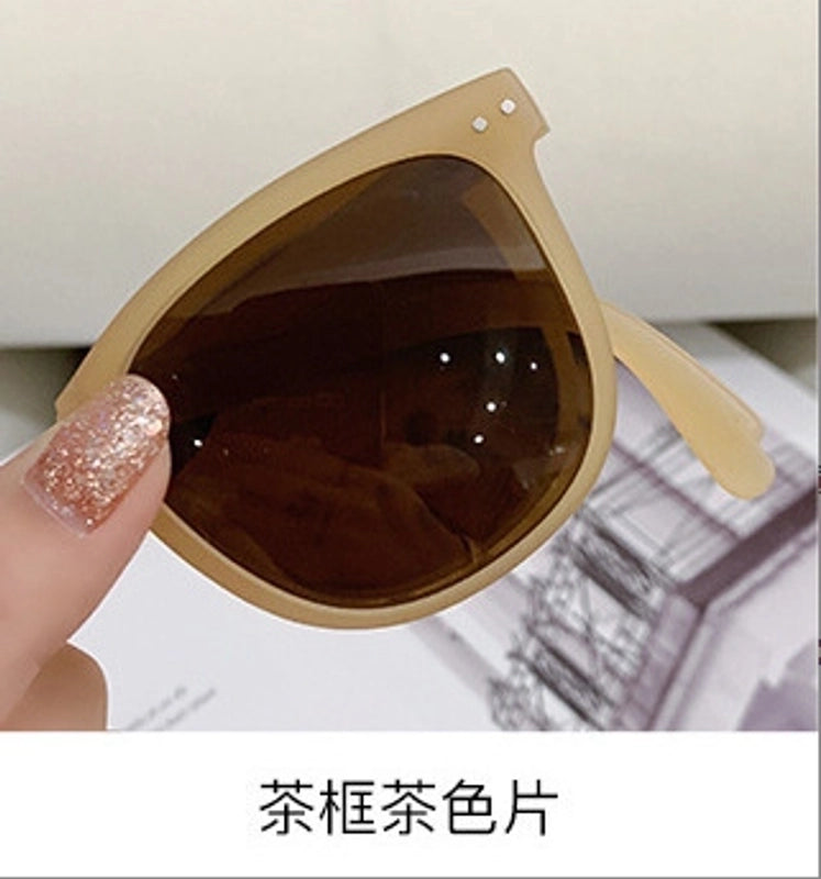Minimalist Solid Color Pc Square Full Frame Women’s Sunglasses