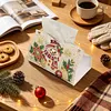 Cute for Snowman DIY Pearl Diamond Painting PU Cover Tissue Holder Kit Pearl Art Painting Decoration for Home & Gifts