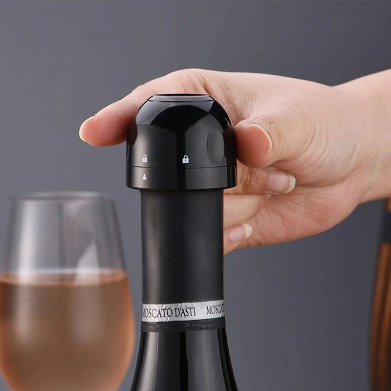 Professional Bottle Sealer For Champagne Silicone Sealed 5 PCS - vzzhome