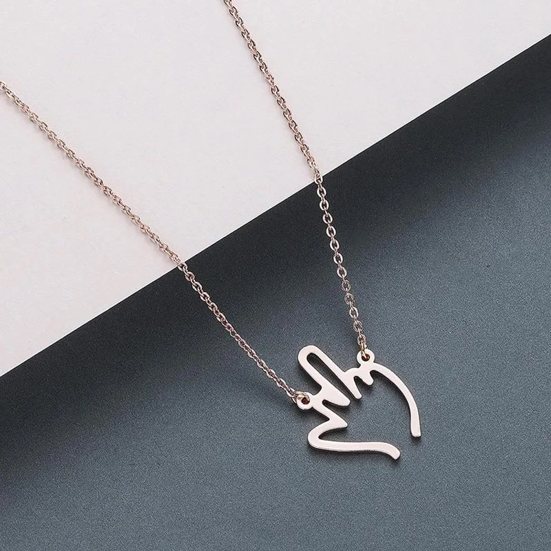 Unisex Funny Doodle Necklace