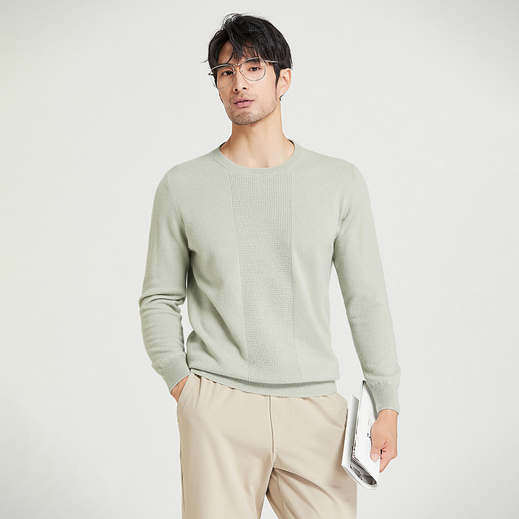 Men's Casual Cashmere Sweater-Chouchouhome