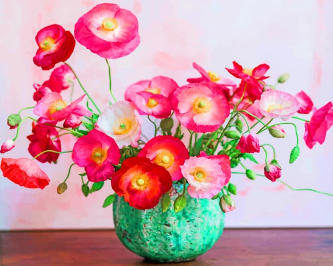 

Flowers Collection In Vase – Paint By Numbers - 40*50CM, 501 Original