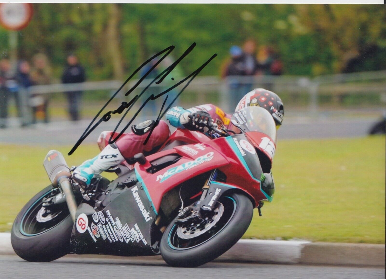 Conor Cummins Hand Signed 7x5 Photo Poster painting - Isle of Man TT Autograph.
