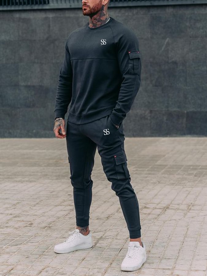 Casual Minimalist Set For Men