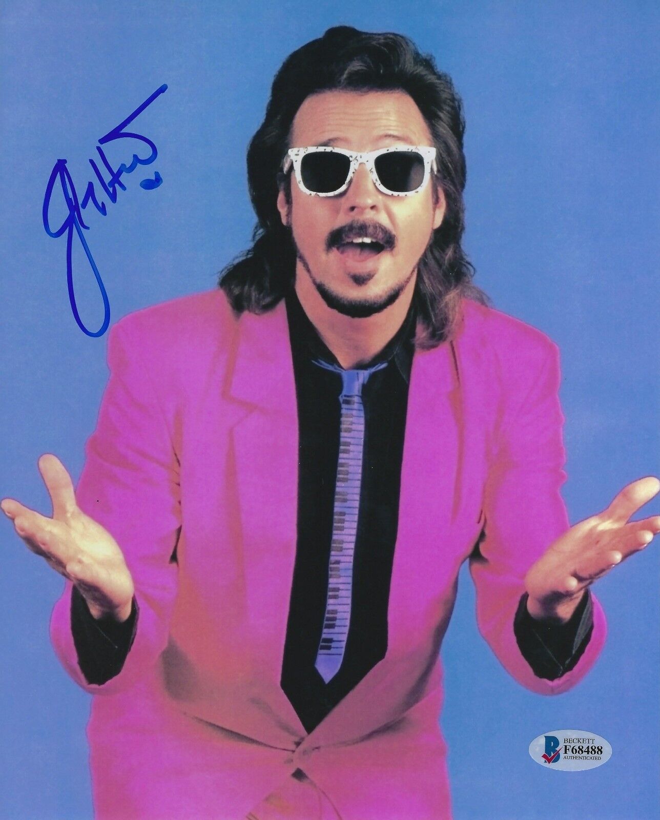 Jimmy Hart Signed 8x10 Photo Poster painting BAS Beckett COA WWE Pro Wrestling Picture Autograph