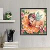 Flower Fairy Girl - Crystal Rhinestone Diamond Painting