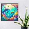 Diamond Painting-DIY Full Round Drill Dolphin