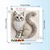Cat-Partial Special Shaped Diamond Painting 30*30CM