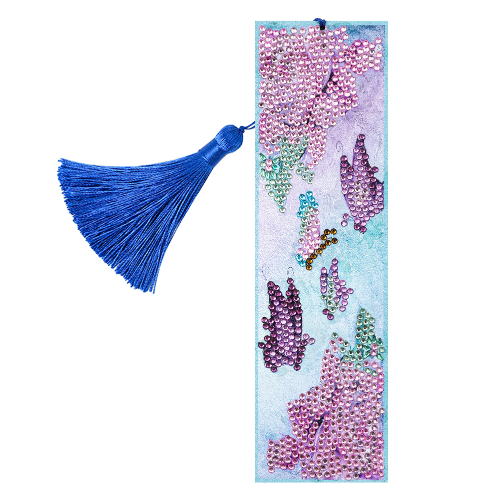 

Butterfly Flower-DIY Creative Diamond Bookmark, 501 Original