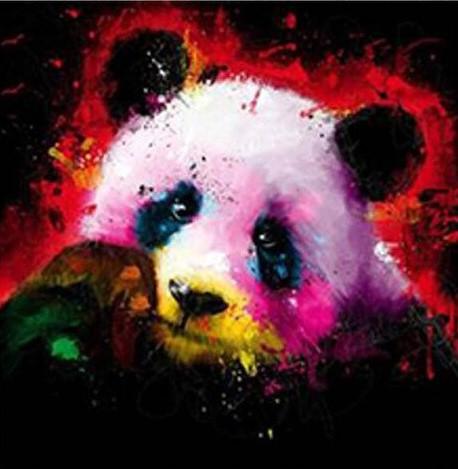

Colorful Panda – Paint By Numbers - 40*50CM, 501 Original