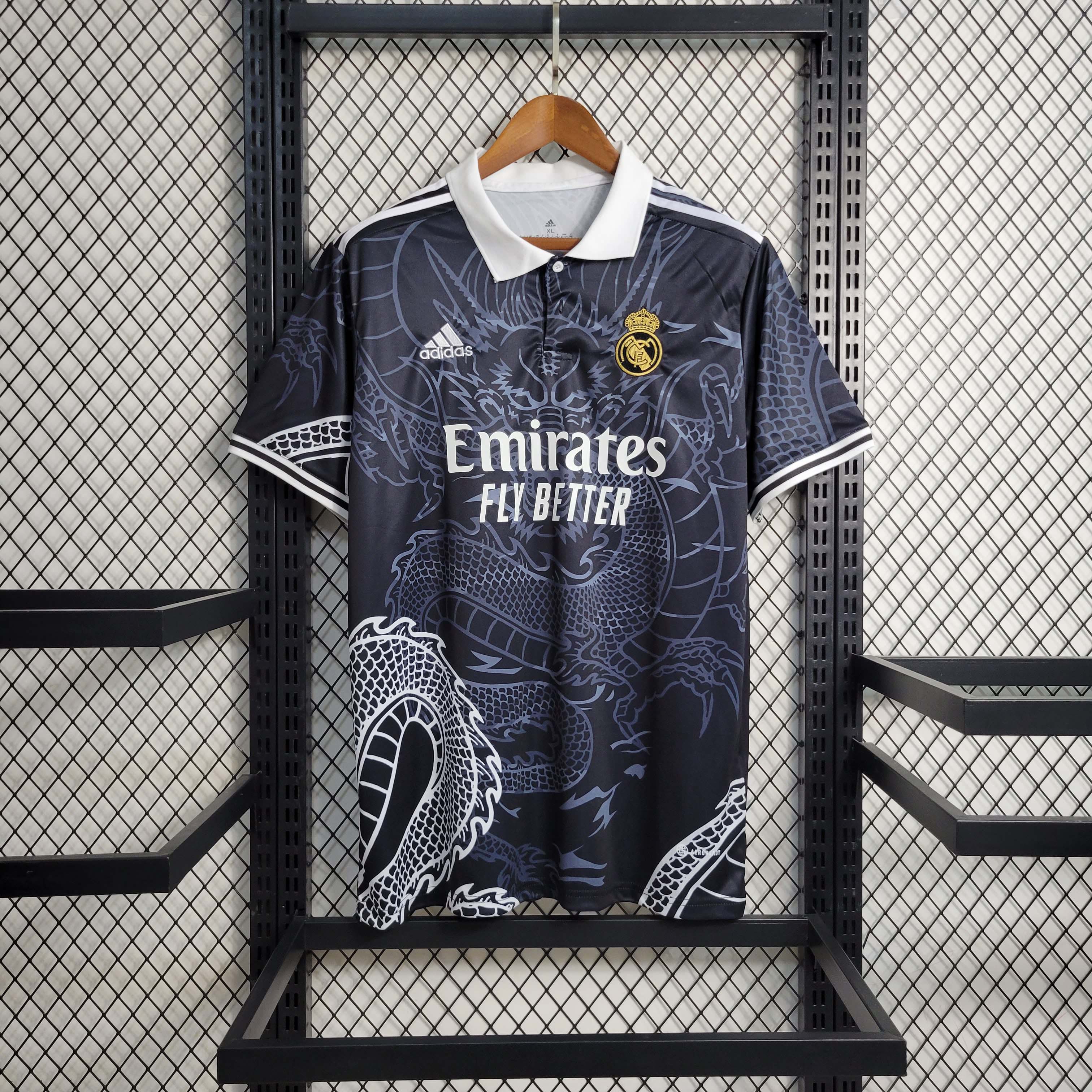2023-2024 Real Madrid Black Dragon Special EditionFootball Shirt 1:1 Thai Quality