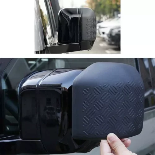 Dronehint Cover Trim Rear View Mirror Matte Black For Land Rover Defender 2020-2023 (For: Land Rover) Parts