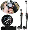 300PSI Bicycle Air Pump with Gauge Bike Shock Pump for Fork & Rear Suspension