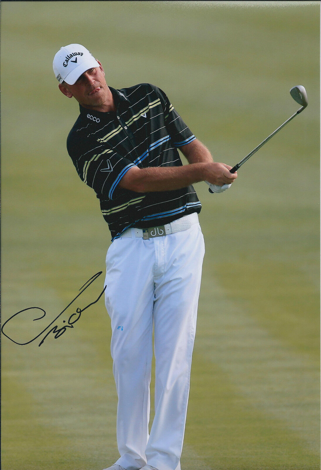 Thomas BJORN SIGNED Golf Autograph Photo Poster painting AFTAL COA Denmark Rare AUTHENTIC