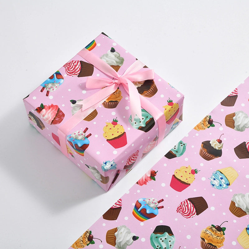 Children’S Day Birthday Cute Animal Cartoon Party Gift Wrapping Supplies Party Supplies Gift Wrapping Supplies