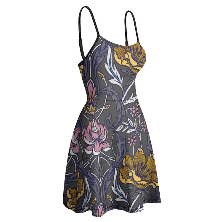 Women's Sling Dress Floral