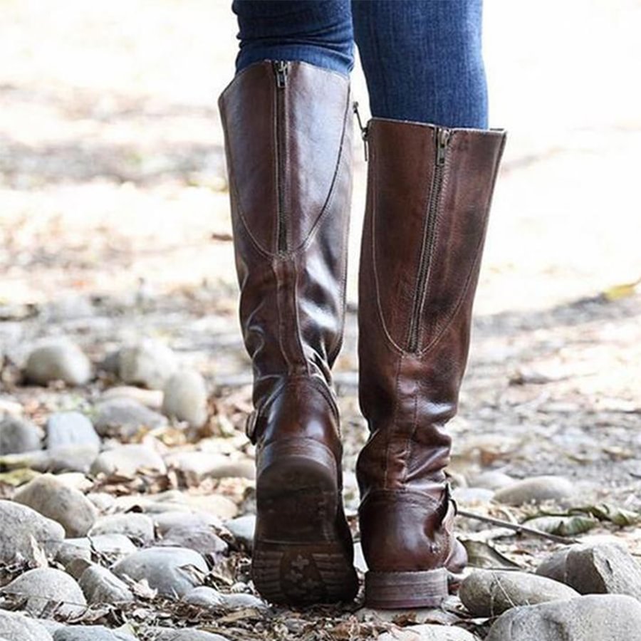 outdoor knee high boots
