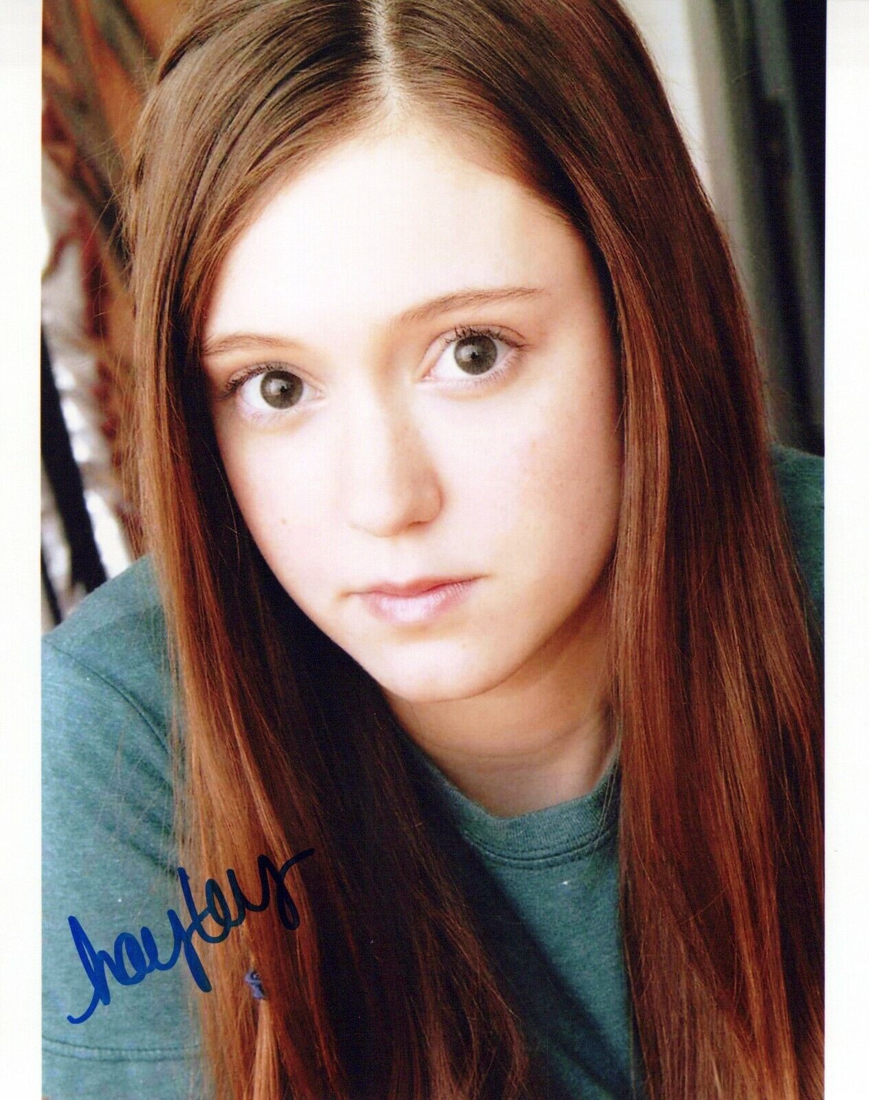 Hayley McFarland glamour shot autographed Photo Poster painting signed 8x10 #3