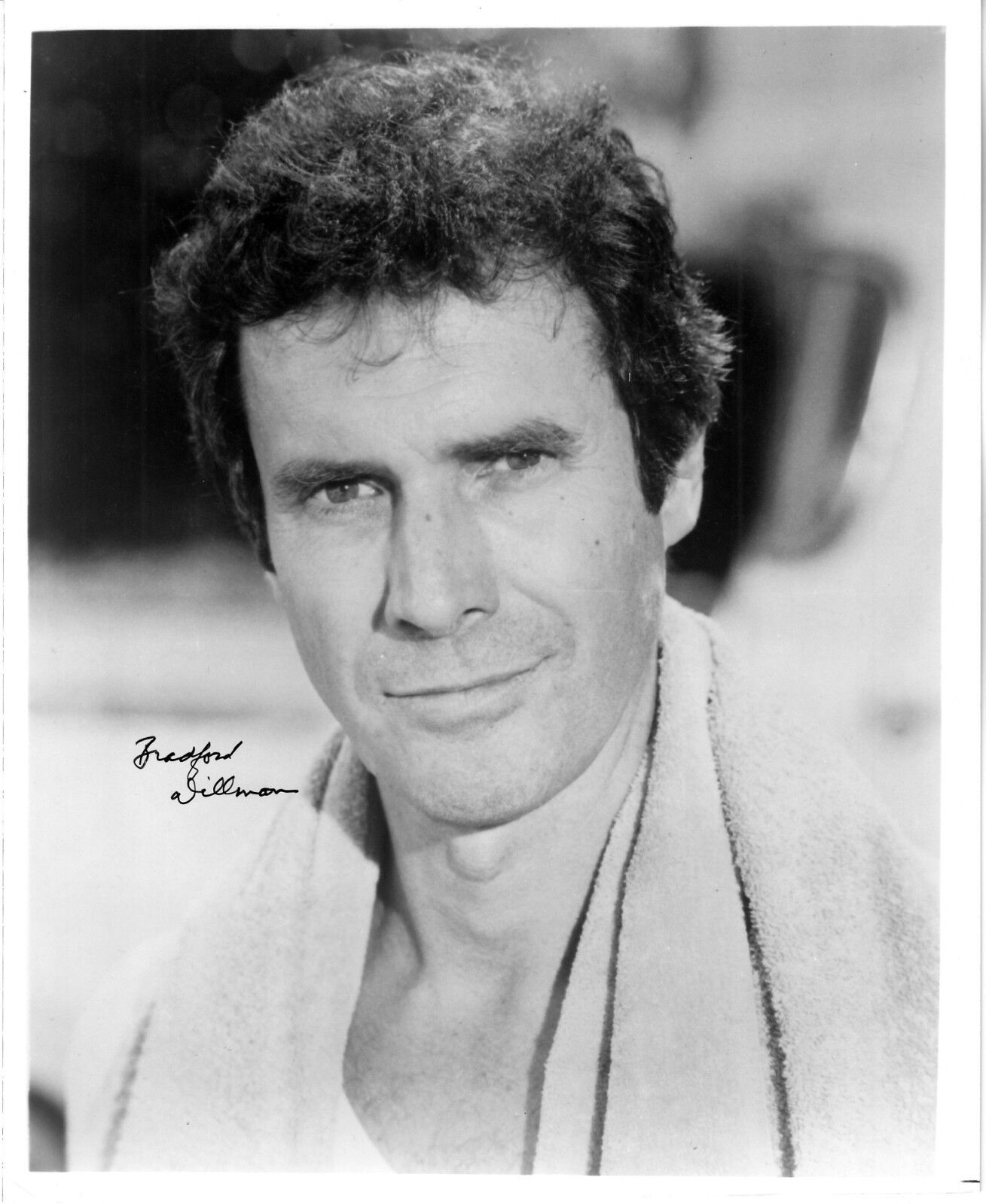 BRADFORD DILLMAN hand-signed FANTASTIC 8x10 PORTRAIT w/ uacc rd coa LATE ACTOR