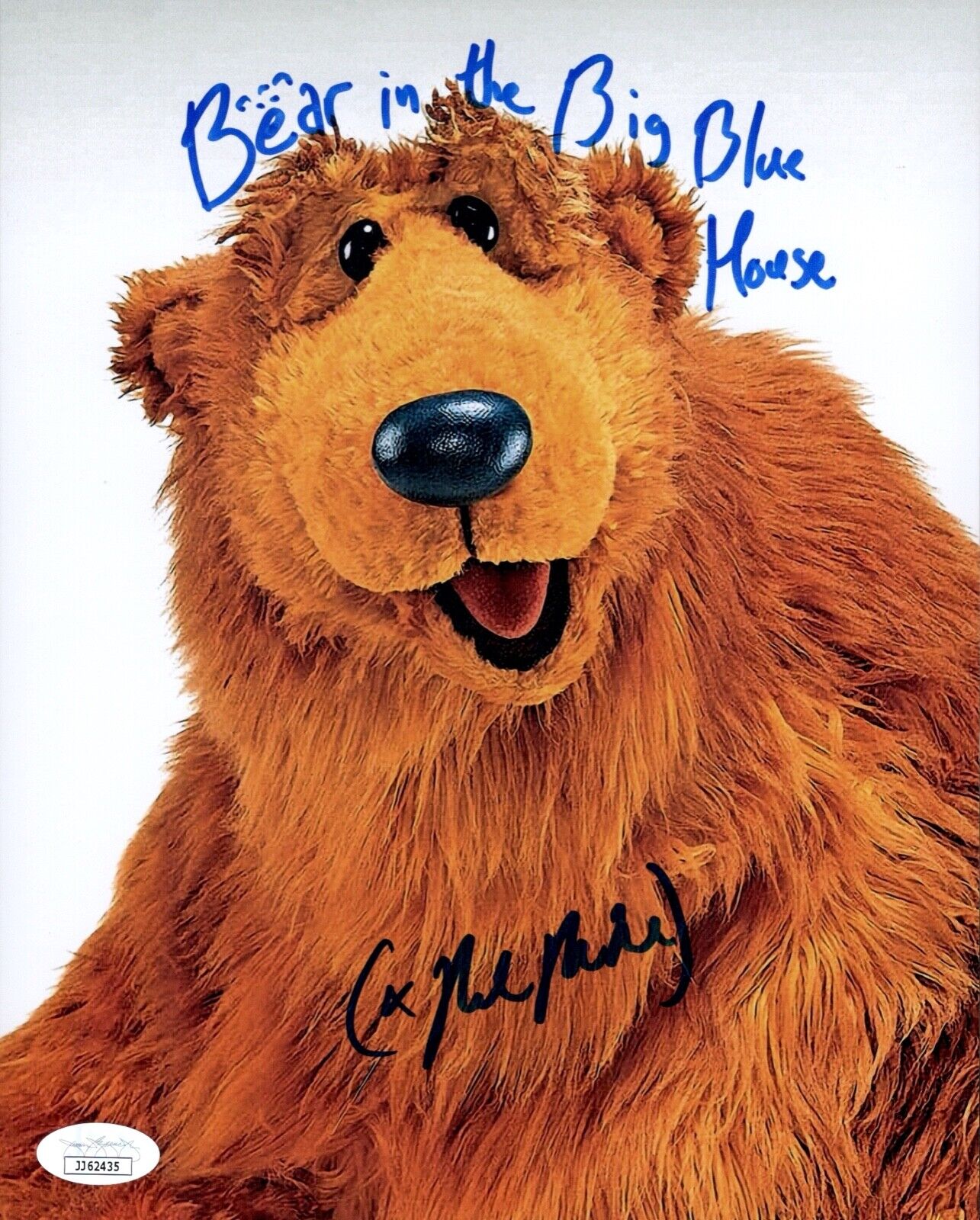 NOEL MACNEAL Signed BEAR IN THE BIG BLUE HOUSE 8x10 Photo Poster painting Autograph JSA COA Cert