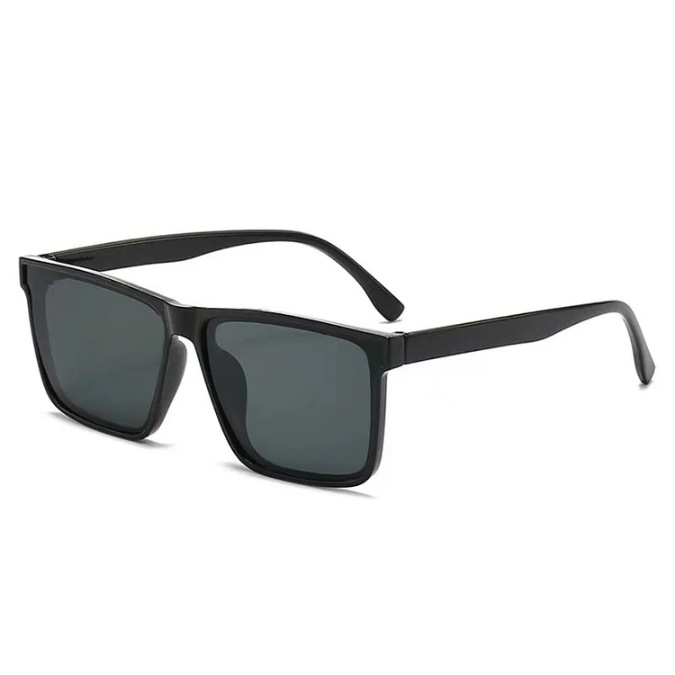 Punk Square Frame Sunglasses Trendy Sun-Protective Simple Driving Glasses Summer Decoration Street Photos Eyewear Beach