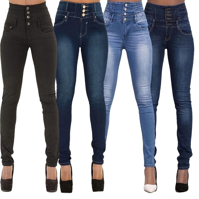 High-Rise Washed Skinny Jeans wearshes