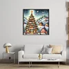 Christmas Tree-11CT Stamped Cross Stitch 50*50cm/19.69*19.69in