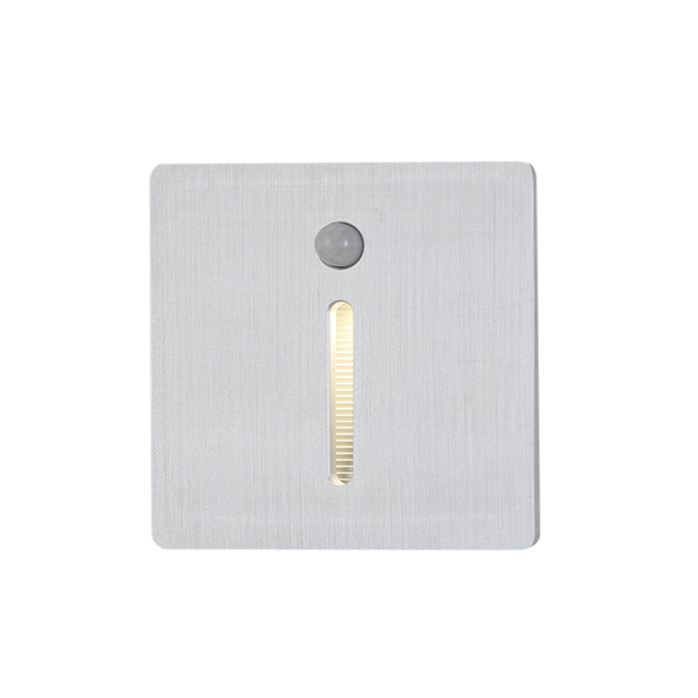 

3W Aluminum LED Embedded Energy Saving Lamps Corner Aisle Foot Stair Light, 501 Original