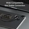 BT 5.4 Lapel-Clip Neckband Earbuds Rechargeable Sound Amplifiers Headphones Lightweigth Hearing Aids Earphones for Sport/Cycling/Travel/Live Streaming/Sleep