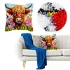 Yak-DIY Latch Hook Rug Pillowcase Kits 43*43cm tapestrymarket