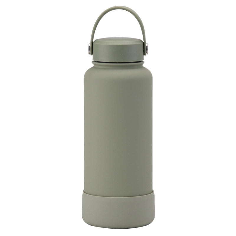 Casual Solid Color Stainless Steel Thermos Cup