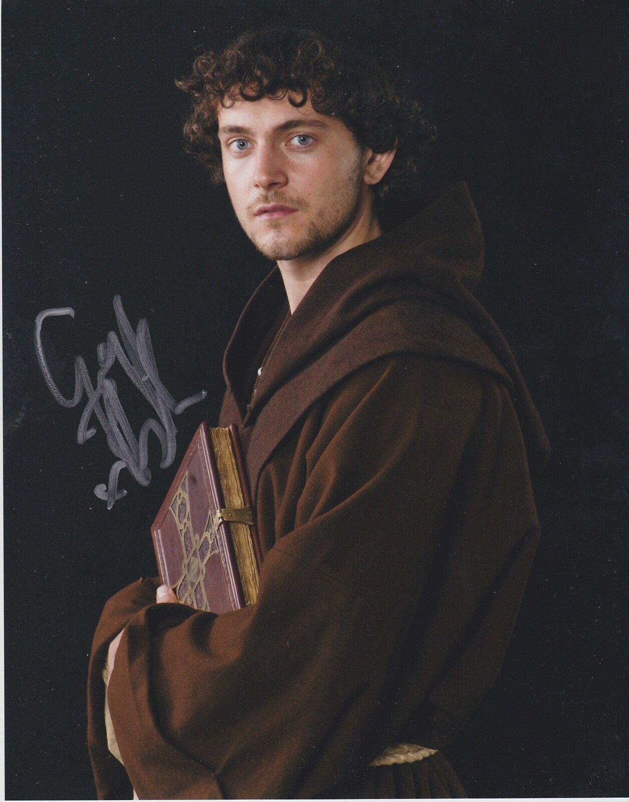 George Blagden Signed Vikings 10x8 Photo Poster painting AFTAL