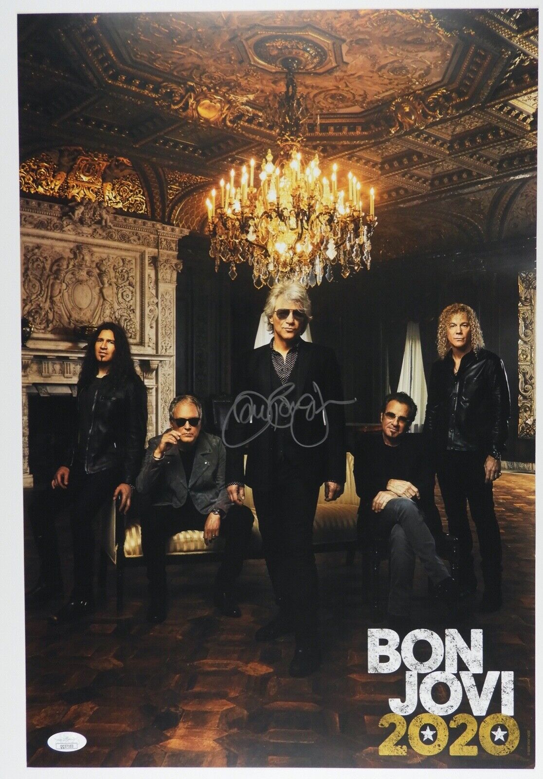 Jon Bon Jovi JSA Signed Autograph Poster Lithograph 2020 13 x 19