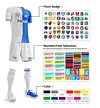 Luson New Football Jerseys Sublimation Printing Soccer Jerseys Shirt Soccer Uniform  Soccer Jersey for Team and Club