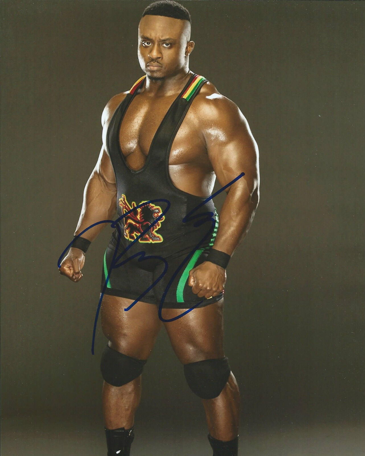 **GFA WWE Wrestling Champion *BIG E LANGSTON* Signed 8x10 Photo Poster painting MH4 COA**