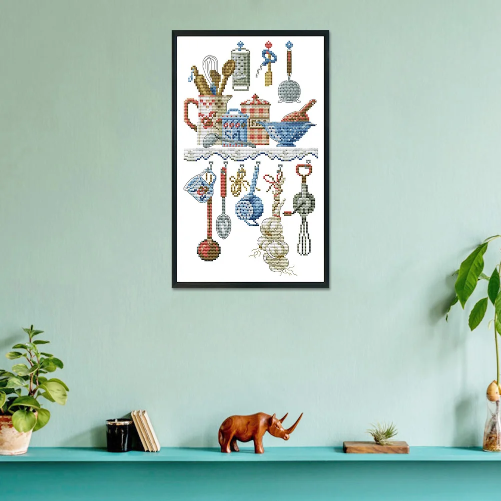 11ct Stamped Cross Stitch - Dolphin(50*40cm)