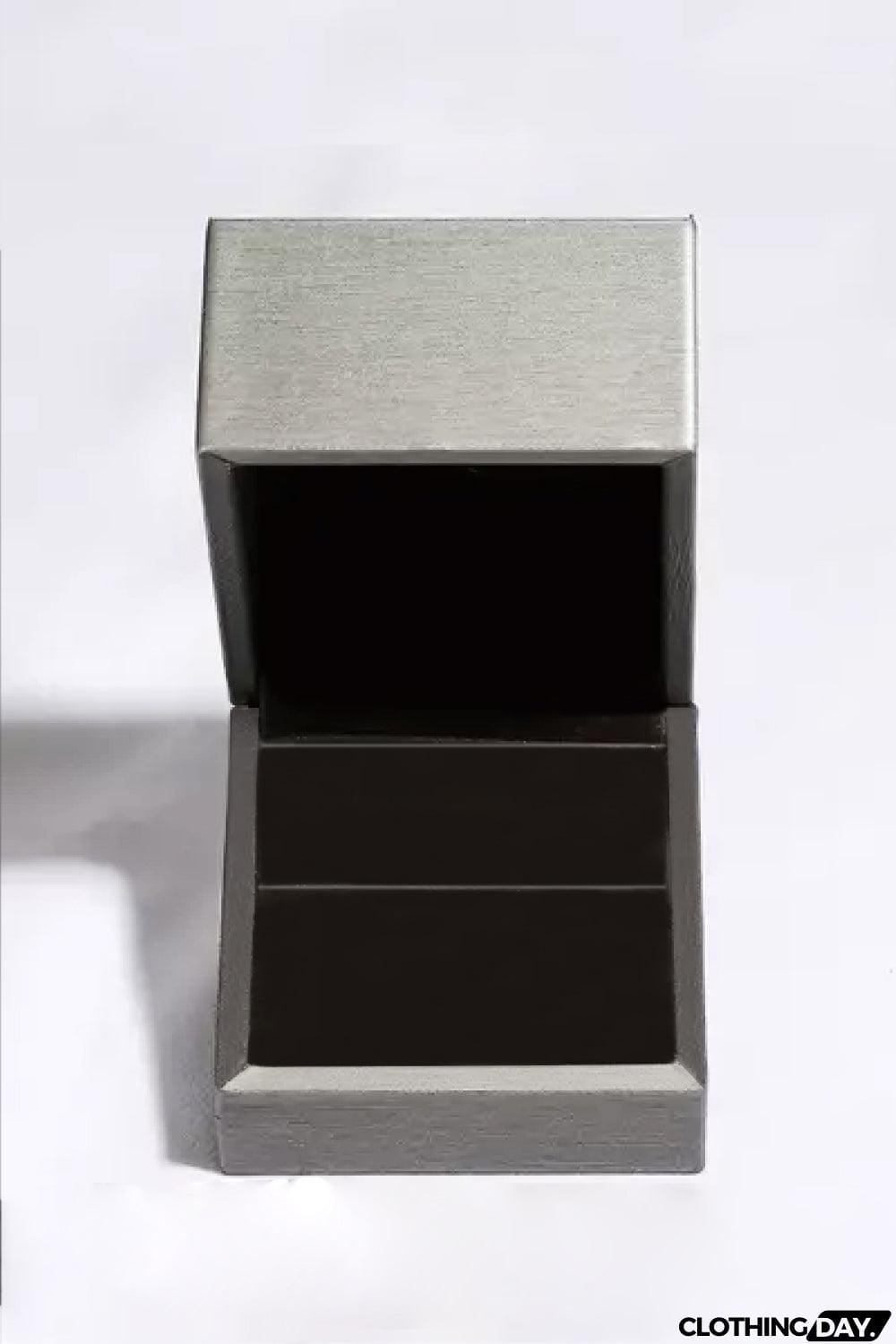 1 Carat Moissanite Heart-Shaped Platinum-Plated Ring in Purple