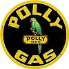 Polly Gas - Round Metal Tin Signs(12*12Inch) - Garage