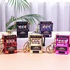 Creative slot fruit machine pendant lottery machine key chain that can be played