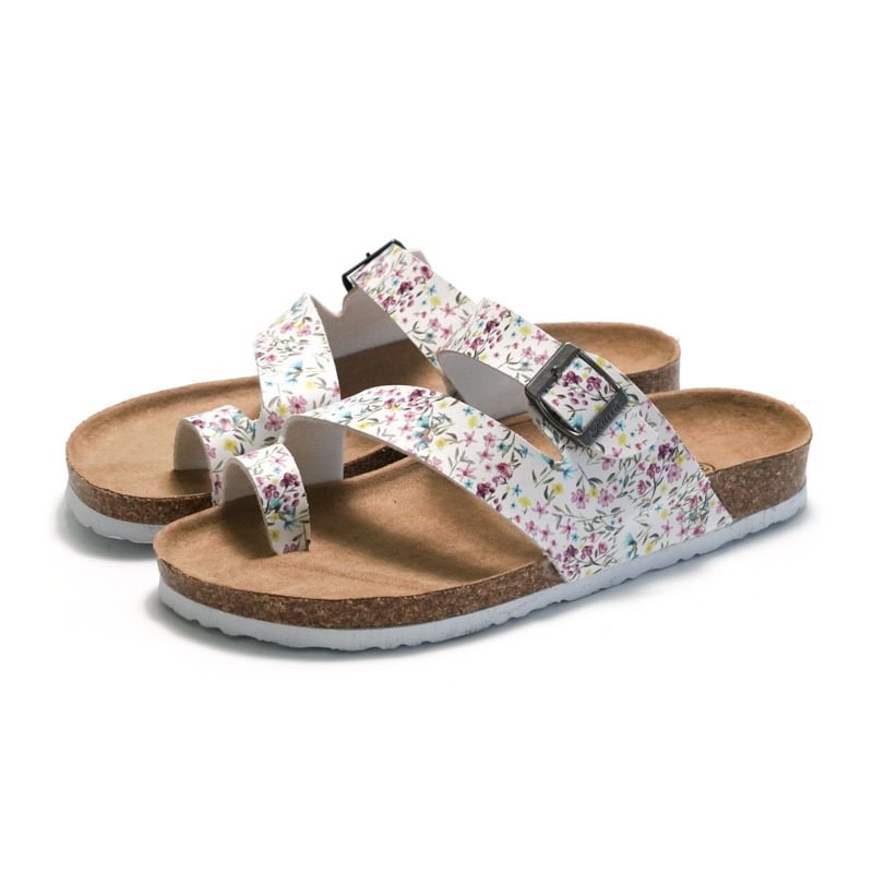 Ladies Cork Beach slippers 022