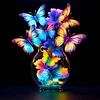 Glow-In-The-Dark Schmetterling - Rundbohrer Diamantmalerei - 30*30cm