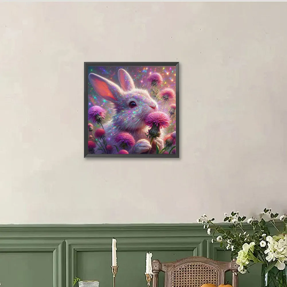 Diamond Painting - Full Round Drill - Rabbit(Canvas|40*40cm)