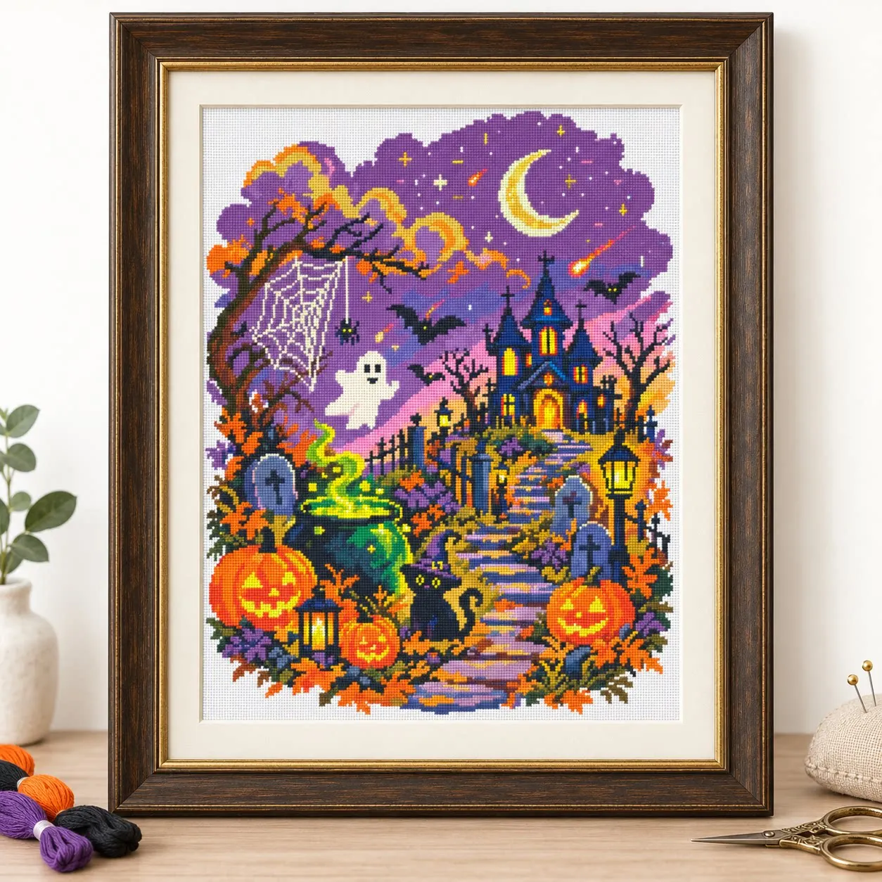 [CC6615-Halloween Magic Haunted House]
